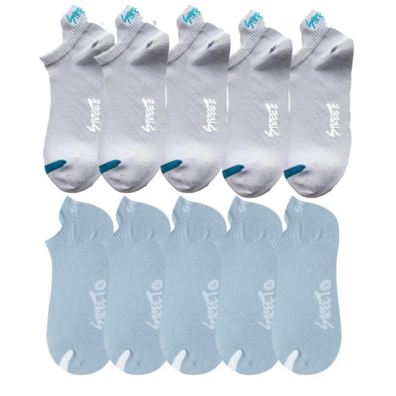 

10 пар высококачественных женских носков до щиколотки, дышащие хлопковые низкие короткие повседневные спортивные противоизносные модные уличные нескользящие носки Four Seasons EUR38-43