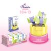Children'S Educational Small Particle Mosaic Building Block Flower 104 Series 32 Potted Plant Simulation Rose Succulent Building Block Toy