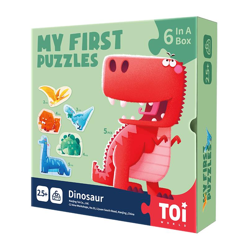TOI Large Piece Kids Early Learning Jigsaw Puzzles