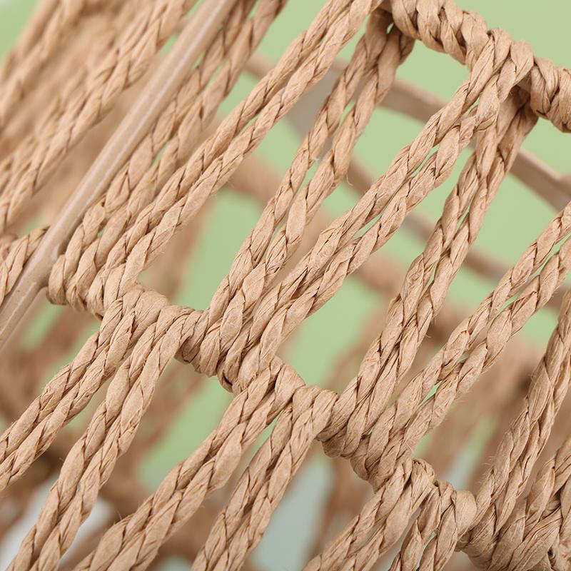 Boho Stil Handgewebte Wohndekor Deckenlampe Gewebter Lampenschirm Rattan Lampenschirm Pendellampe Pendellampe Schirm