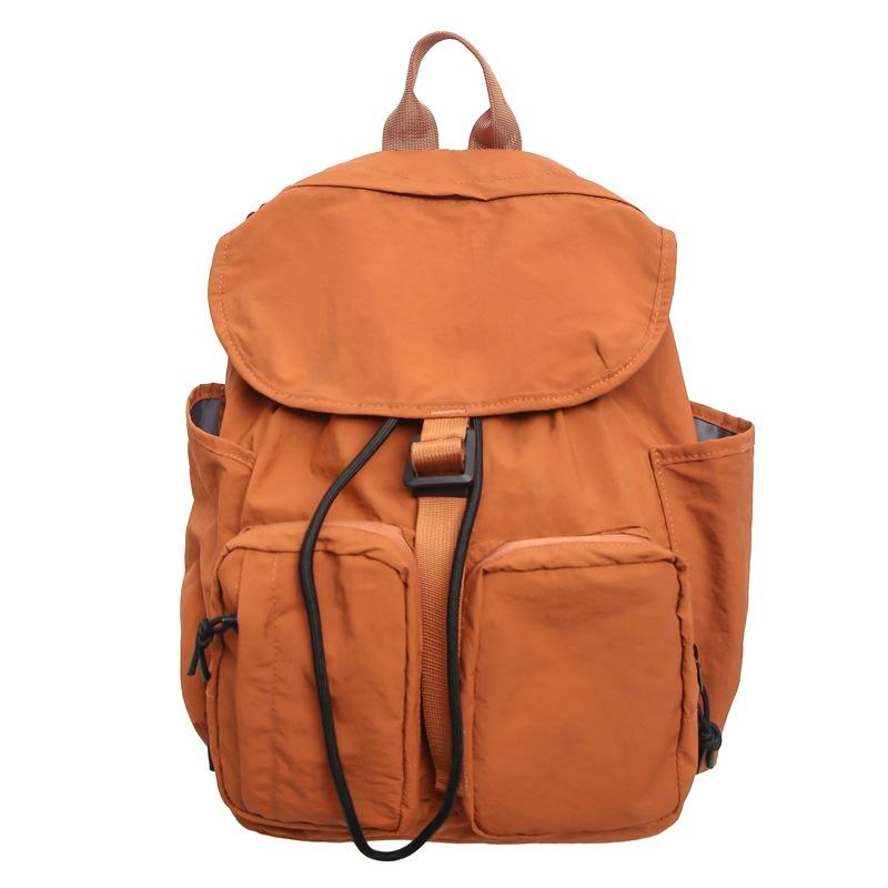 New Fashion Men and Women Korean Version of Light Leisure Travel Mountaineering High School Students Gao Yan Backpack.