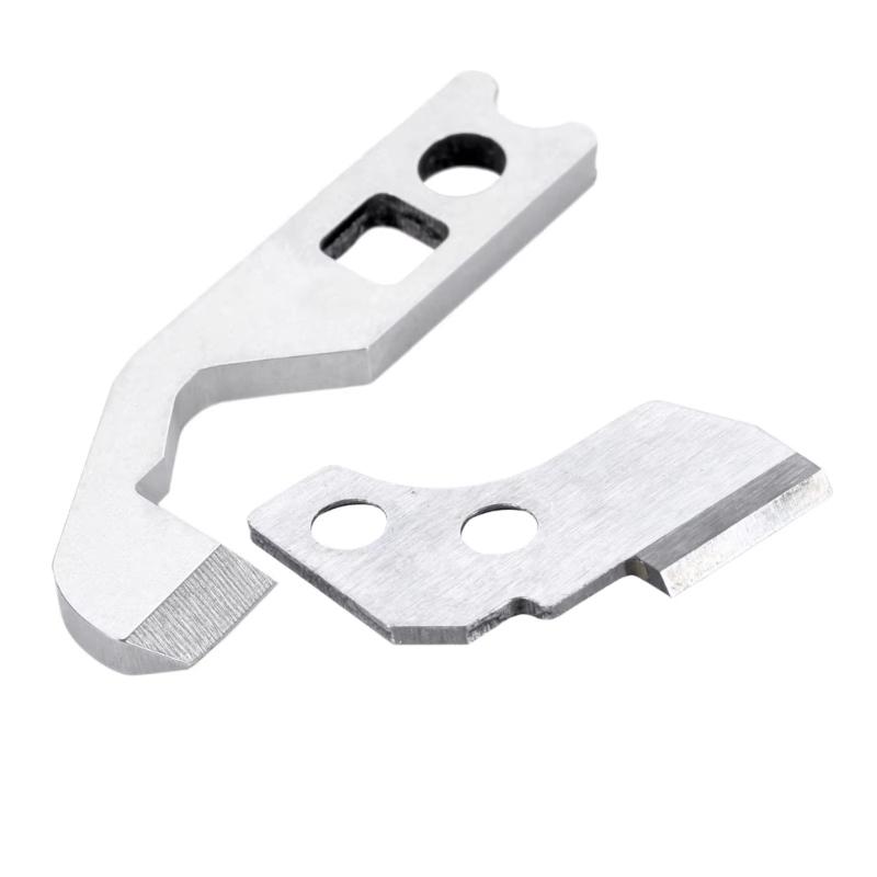Metal Sewing Machine Upper Lower Cutter Blade 788013009 788011007 for 664 204D 3434D 504D 7933 8002D 9102D Accessories