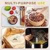 Uxcell Measuring Spoon, 10ml, Long Handle, Table Spoon, Teaspoon, Coffee Spoon, for Ground Coffee, Tea, Sugar, Cooking, and Baking, Black
