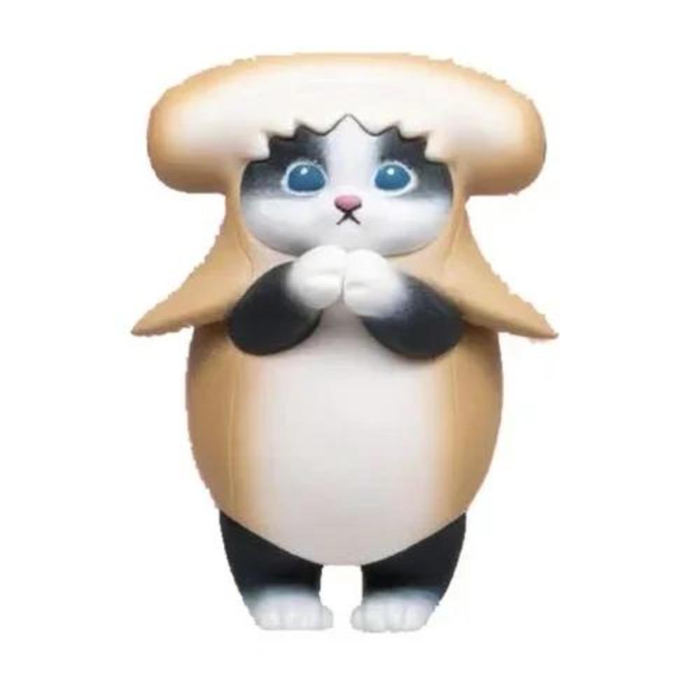 

Japanese Genuine Adorable Pet Adorable Shark Cat Gacha Scale Model Shark Suit Collection Action Figure Toy great for daily use 5CM