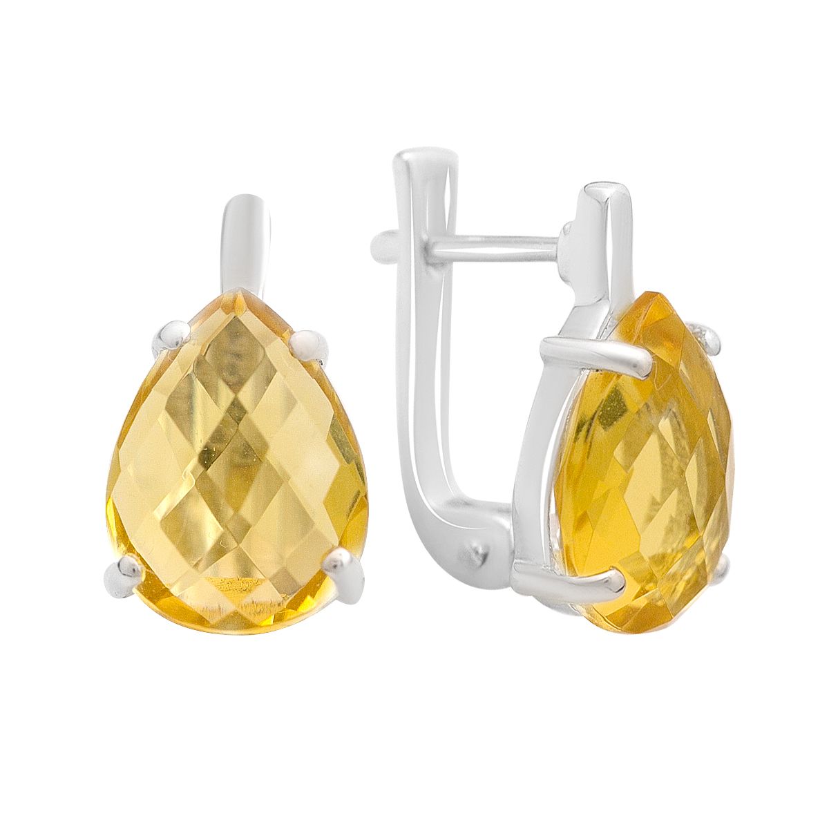 

Серебряные серьги с цитрином nano 6.467ct (2171843)