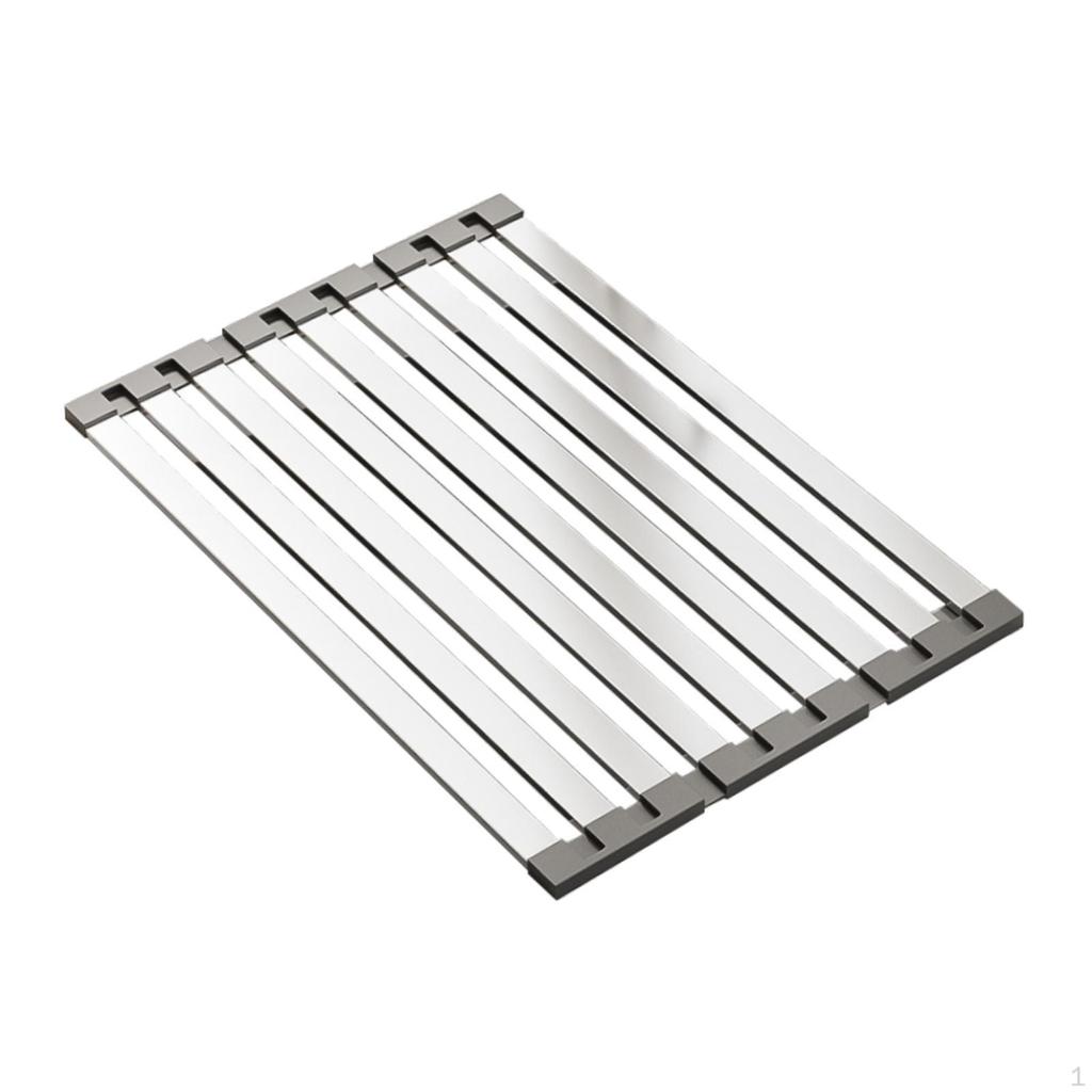 Dish Drying Rack Drainage Sink Holder Kitchen Mat for Cafe Household