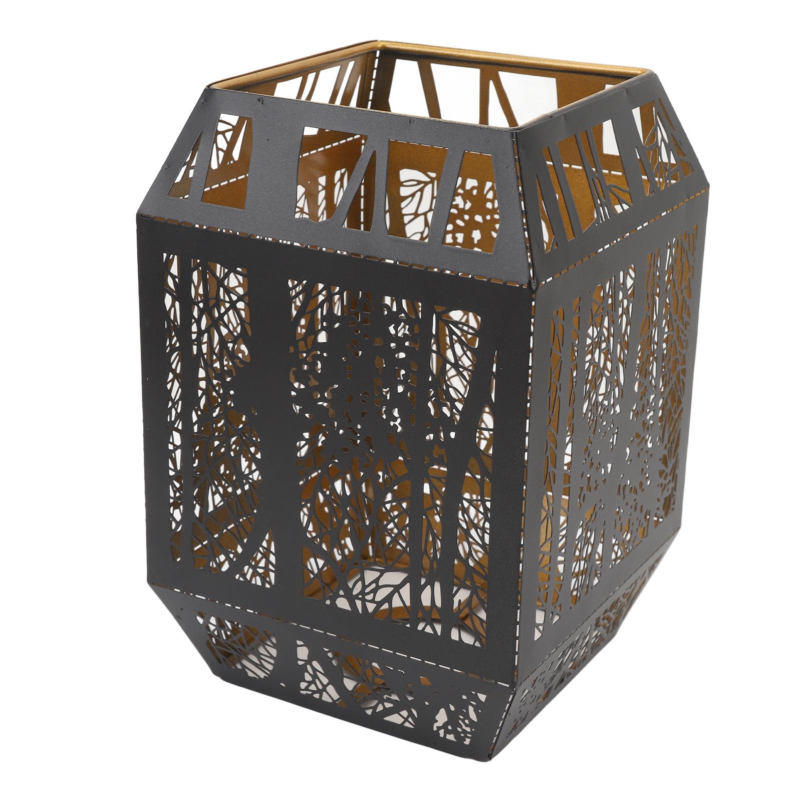 

Lamp Shade Iron Detachable Modern Minimalist Hollow Out Tree Shadow Table Lamp Cover for E27 E26 Light Bulb