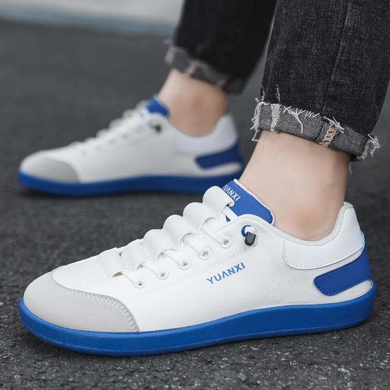 

Fashion Men Casual Sports Shoes Autumn Breathable Lightweight Mesh Sneakers Comfortable Non Slip Outdoor Running Shoes Tenis Masculino 44 синий