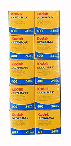 

Kodak ULTRAMAX 400 35mm Color Negative Film, 24 exposures, 10-pack