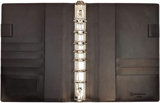 Franklin Planner Daily Starter Kit, 2026 January Start, 12-Month Edition, Classic Size, Black, 86563