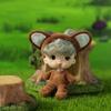Tiny Doll Plastic Mini Doll with Small Clothes for Girls 4" Little Doll Reborns Baby Gift Bag Decors Accessory