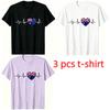 I Love Australia Pattern Print Men's T-shirt Summer Men's and Women's Casual Fashion Tops Men's Short Sleeve T-shirt Oversize Clothing