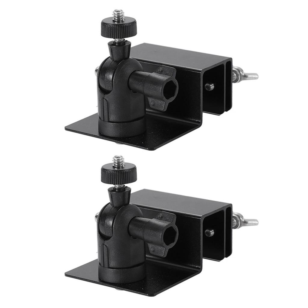 2/4Pieces Multipurpose Gutter Mount for Solars Panel Easy Installion High Viewing Sturdy Aluminum Alloy Materials
