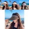 Summer Big Brim Sunscreen Hat With Sparkling Rhinestones For Outdoor Travel Women