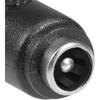 Uxcell 3Pcs DC Power Connector Adapter 5.5mmx2.1mm Female To Female Cable Jack Socket Converter for Laptop CCTV Camera Strip Lighting Black