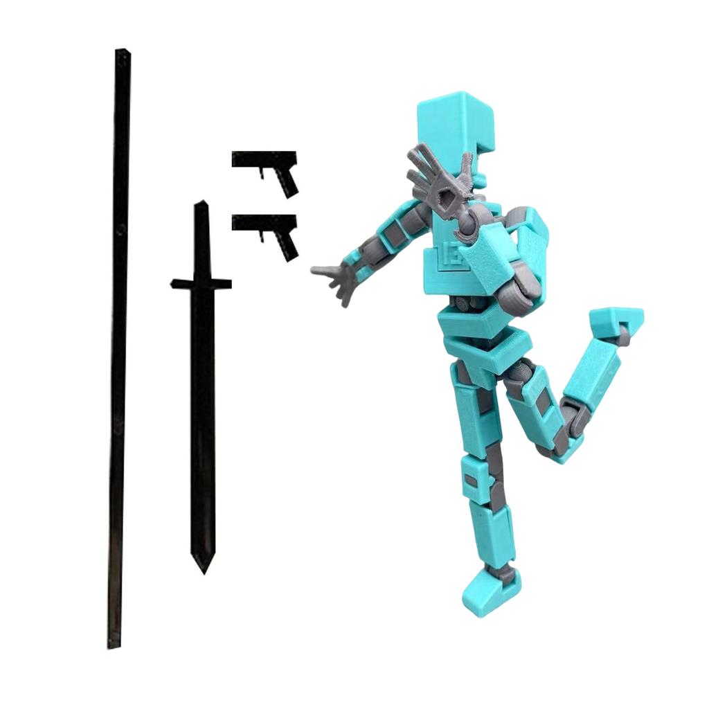 Multi- Movable Doll, Fully Articulated Mechanical Toy For Stress Relief