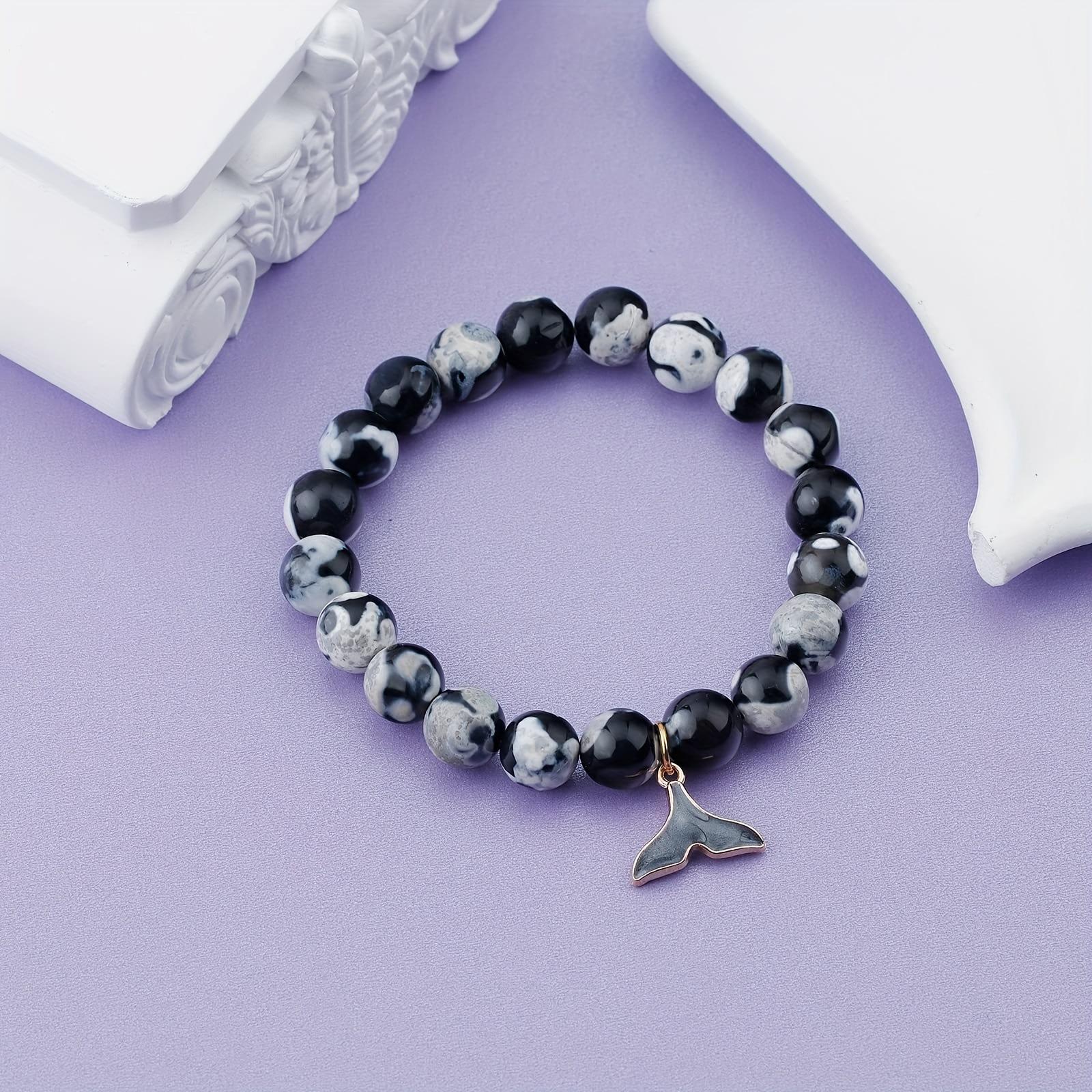 JYL TS Bracelet Cross  Beaded Invokes Spiritual Protection & Blessings T352