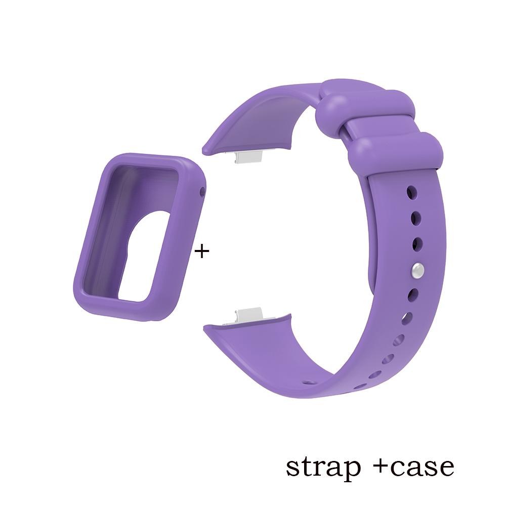 Soft TPU Watchband For Xiaomi Mi Band 8 Pro 8Pro Strap Band For Xiaomi Smart Band 8 Pro Wriststrap Wristband Bracelet Belt&Case