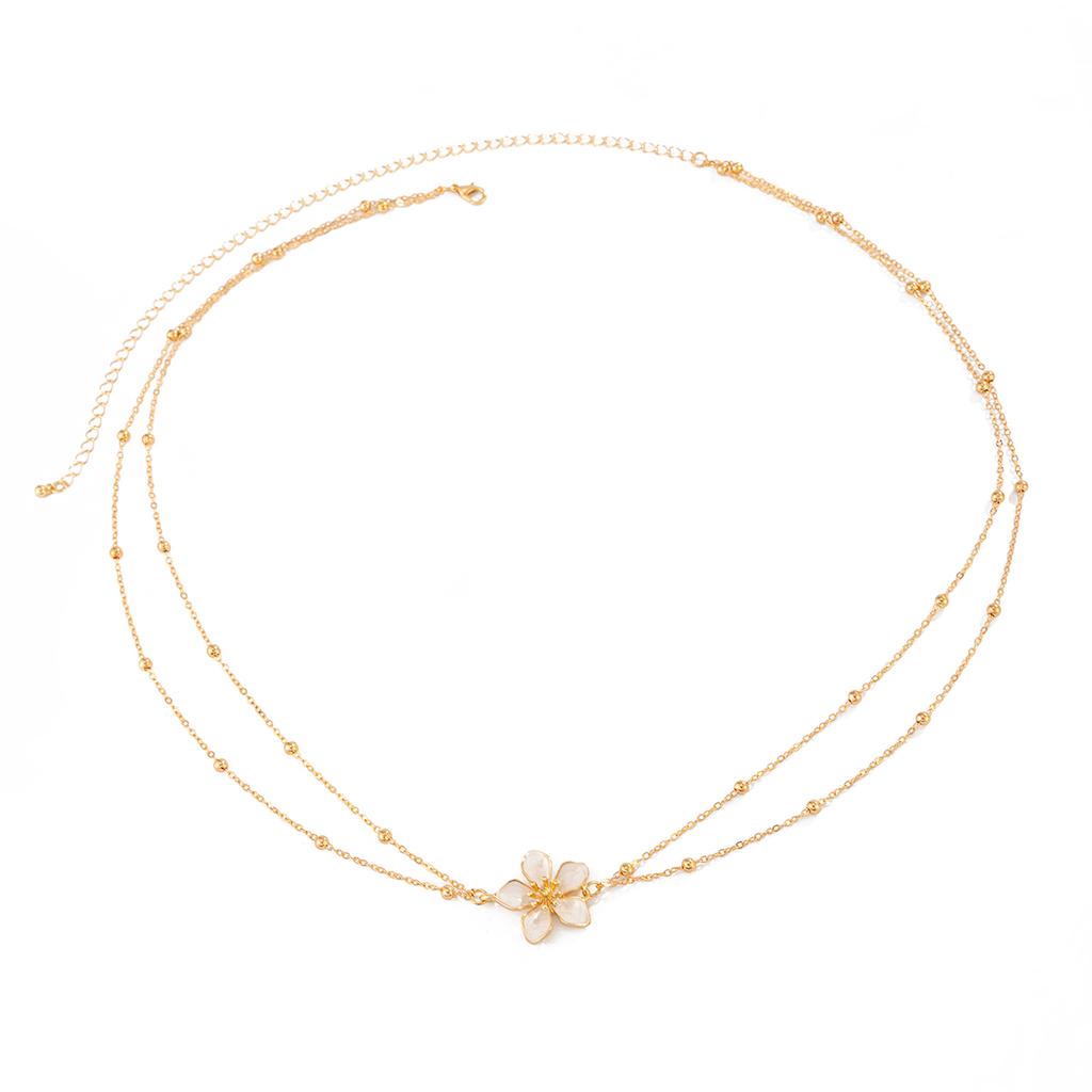 Ingemark Unique Exquisite Oil Dripping Flower Waist Belly Belt Women Sexy Bikinis Gold Color Metal Chain 2026 New Body Jewelry