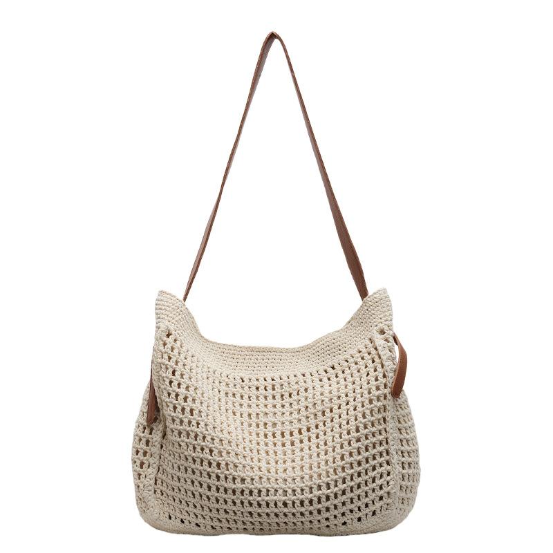 Tote Bag Large-capacity Versatile Vacation-style Single-shoulder Crossbody Women's Bag