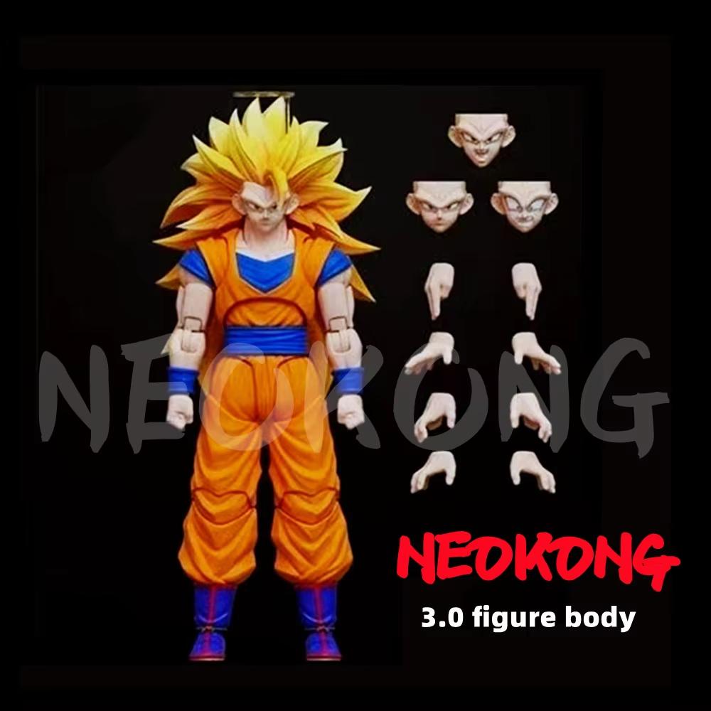 

Neokong Studio Dragon Ball Фигурка Веджето Гоку Ssj3 3,5 Тела SHF Веджито Супер Сайян 3 Фигурка Действия Фигурка Веджето Игрушка Подарок