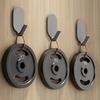 5Pcs Strong Wall Hooks Self Adhesive Key Coat Bag Hanger Hook Bathroom Kitchen Door Robe Towel Storage Rack Hook Accessories