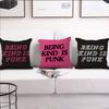 Being Kind is Punk cushion cover Pillow Cover Decoration Room Home Sofa living Office Car Nordic Simplicity