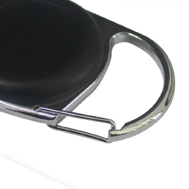 Spring Reinforced Retractable Handle Mark Holder Twin Clip Design 25g ABS Component For Hiking Work Safety