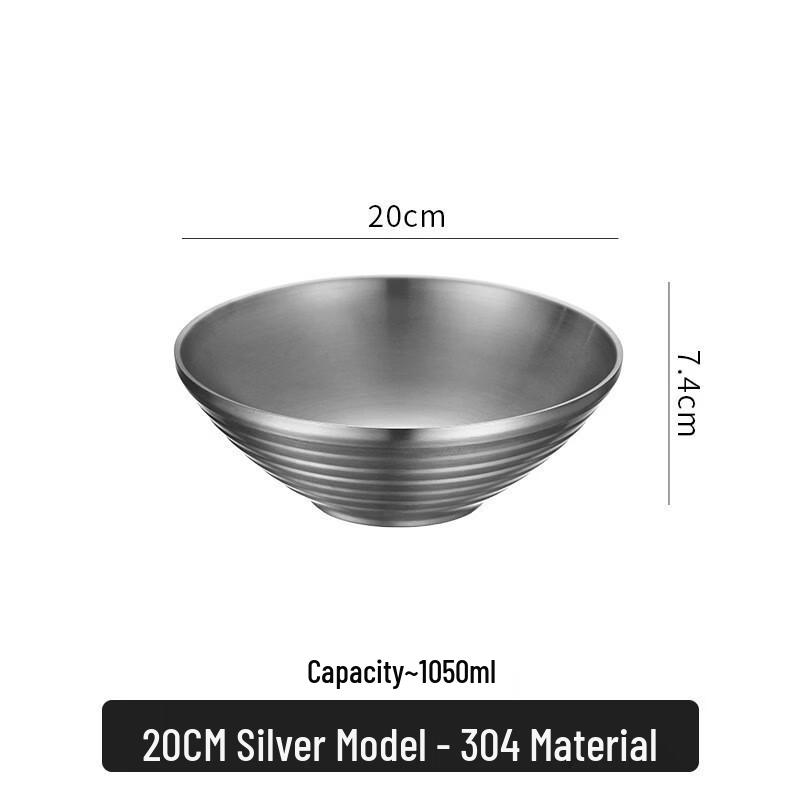 Dajujiang Korean 304 Stainless Steel Insulated Serving Bowl