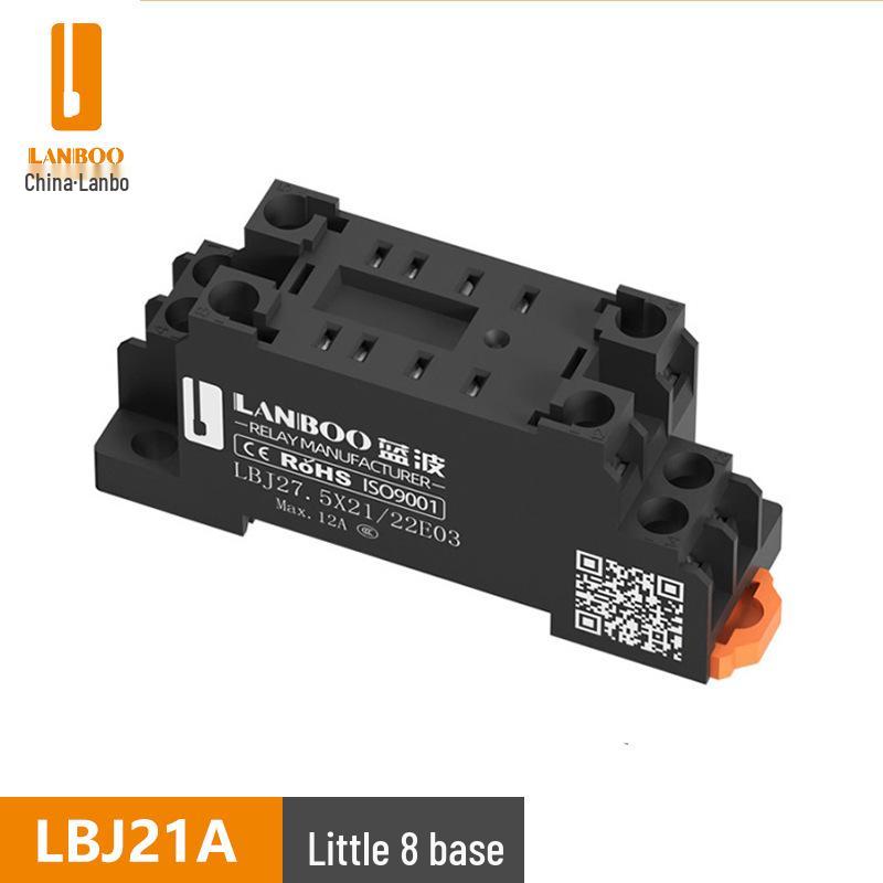 Blue Wave Electromagnetic Relay Socket – Small & Large 5-Pin, 8-Pin, 14-Pin Options (J6A/J13A/J21A Compatible)
