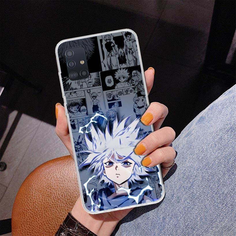 Killua Hunter X Handyhülle Für Samsung Galaxy A52 A32 A22 A12 A51 A31 A50S A30S A20S A10S Note 20 Ultra 10 Plus S10 A72 A71 Gala