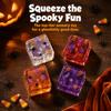 Clear Halloween Cube Squeeze Ball Glutinous Slow Rebound Toy Ice Cool Squishy Toy  Office Break