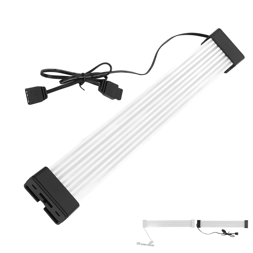 8Pin to 2x8Pin Connection Cable 5V ARGB Sync Cable 260mm Motherboard Graphics Card Neon Cable with W