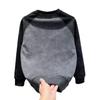 Men's Korean Style Color Block Tie-Dye Hoodie
