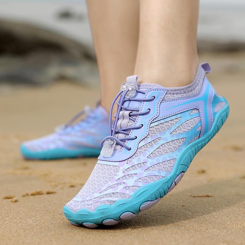 Unisex Barefoot Wading Shoes Quick Dry Summer Aqua Shoes Breathable Pool Seaside Water Sports Shoes for Surfing Diving Swimming