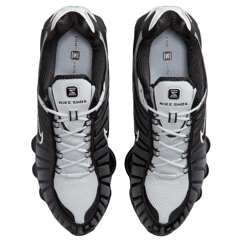 Nike Shox TL Black Pure Platinum Men Sneakers White AV3595-017
