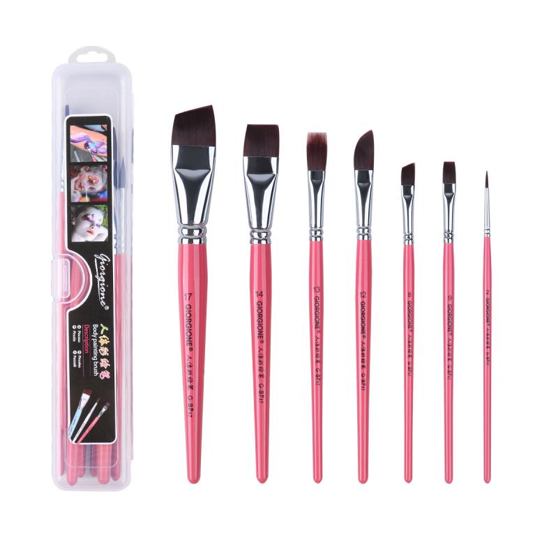 

Artist Watercolor Painting Brushes 7/10/17pcs Tools Set Face Body Art Painting Brushes Kits Multifunctional Brushes Art Supplies