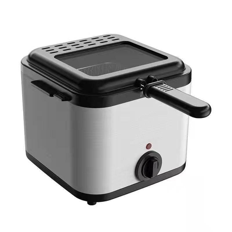 Electric Deep Fryer, 2.5L Large Capacity, with Fry Basket for French Fries
