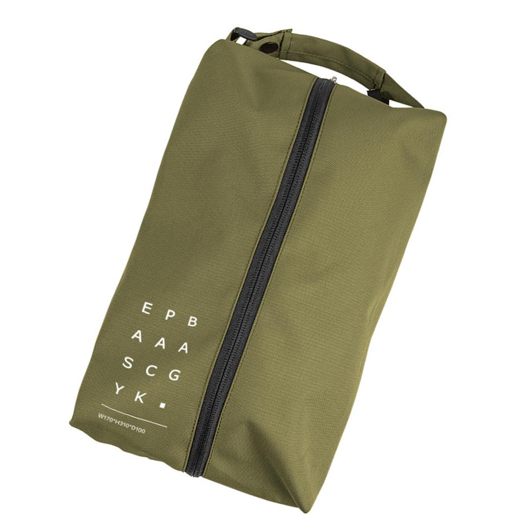 Oppbevaringsposer for sko i Oxford-stoff Bærbar skooppbevaringsveske Herre Dame Sneakers Organizer Glidelås Skopose Hengende pose