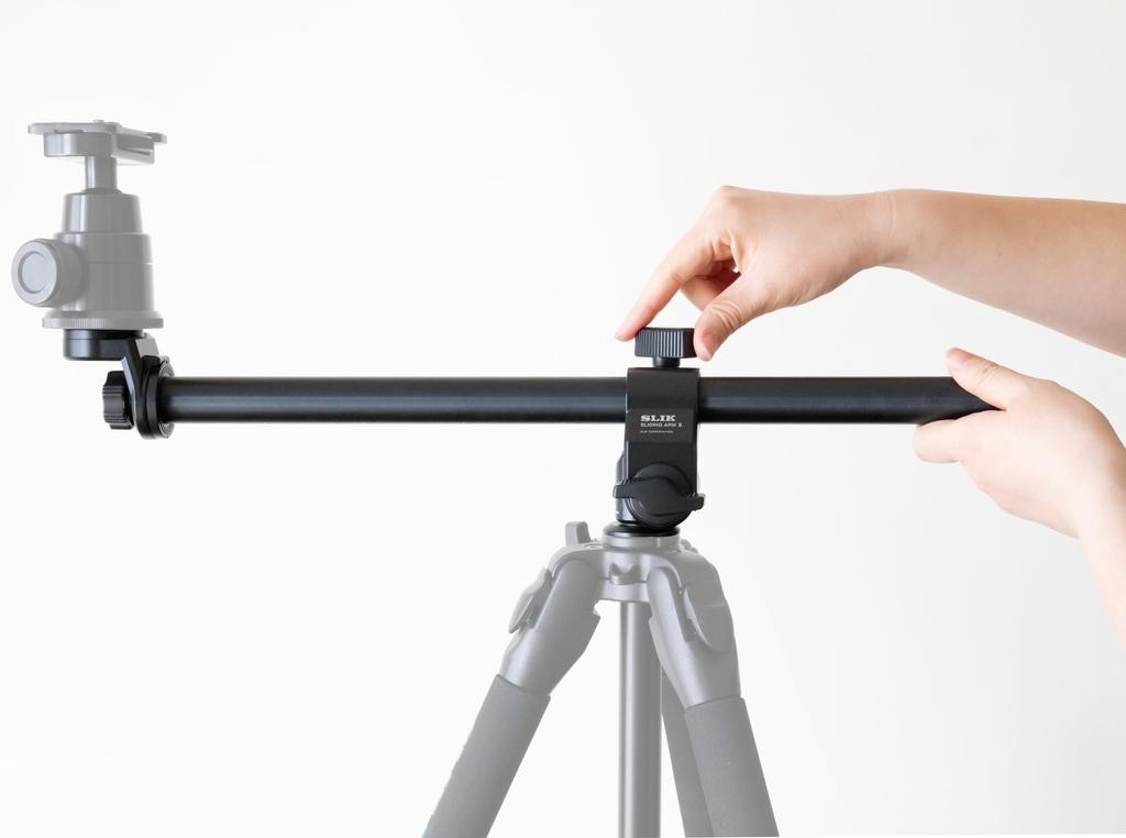 SLIK Head Accessory Sliding Arm 2 Convenient for SLARM2 Bird's-eye Photography, Close-up Photography, Etc.