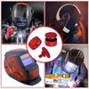 AEE2-2Pairs Welding Hood Helmet Fasteners Aluminum Helmet Headgear Replacement Part Accessories Screws Flip Hood For Hard Hat