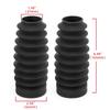 2x Motorcycle Accessories Front Fork Cover Dust Guard Shock Damping Rubber Gaiters Boots For Honda Rebel CMX 300 500 2017-2023