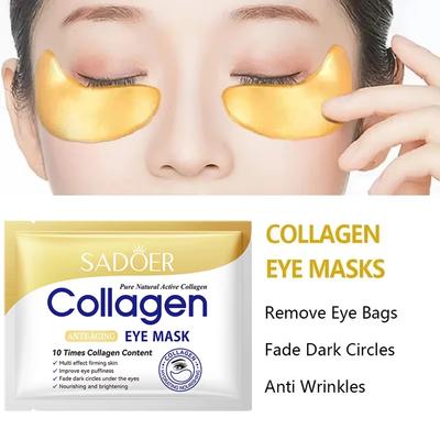 Collagen Eye Mask Remove Eyes Bag Anti Dark Circles Reduce Fine Lines Anti-Wrinkles Eye Patches Nourish Eye Care Korea Cosmetics