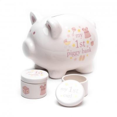 Hello Baby Piggy Box Set 'Baby Girl'
