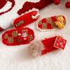 Embroidery Japanese Kimono Headwear Hair Clip New Year Red Hairpin  Masquerade Party