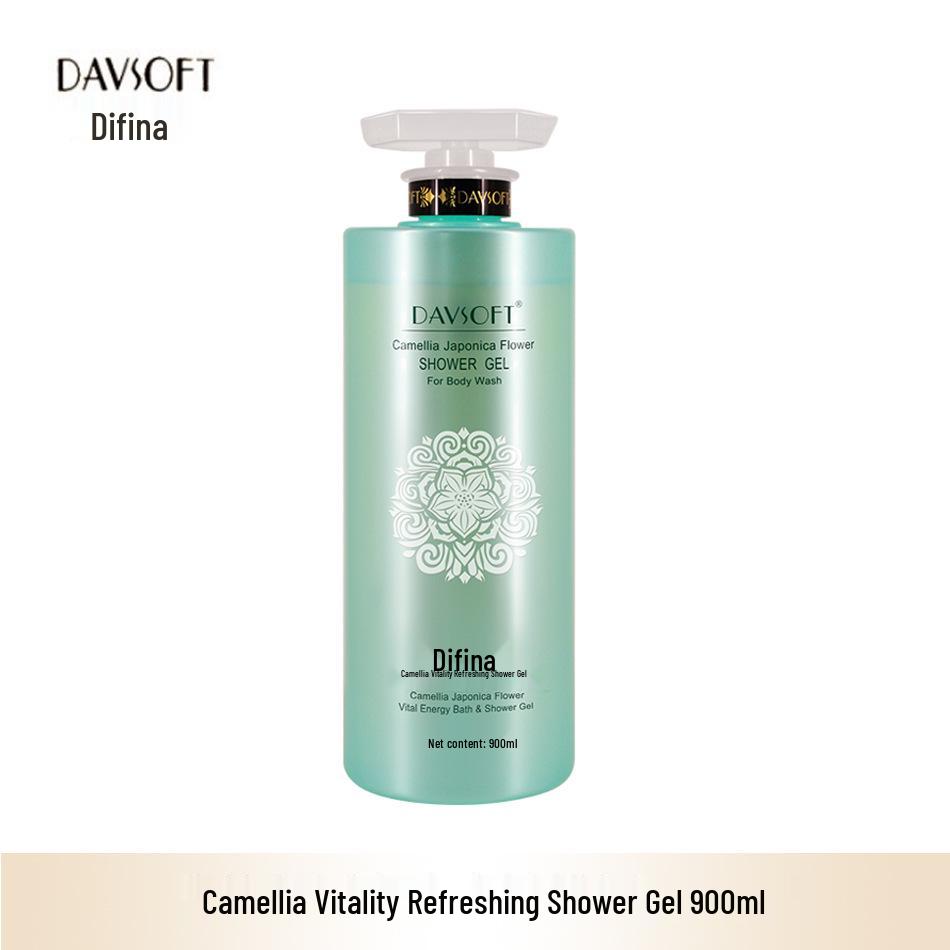 Difina Camellia Moisturizing & Refreshing Shower Gel, 900ml