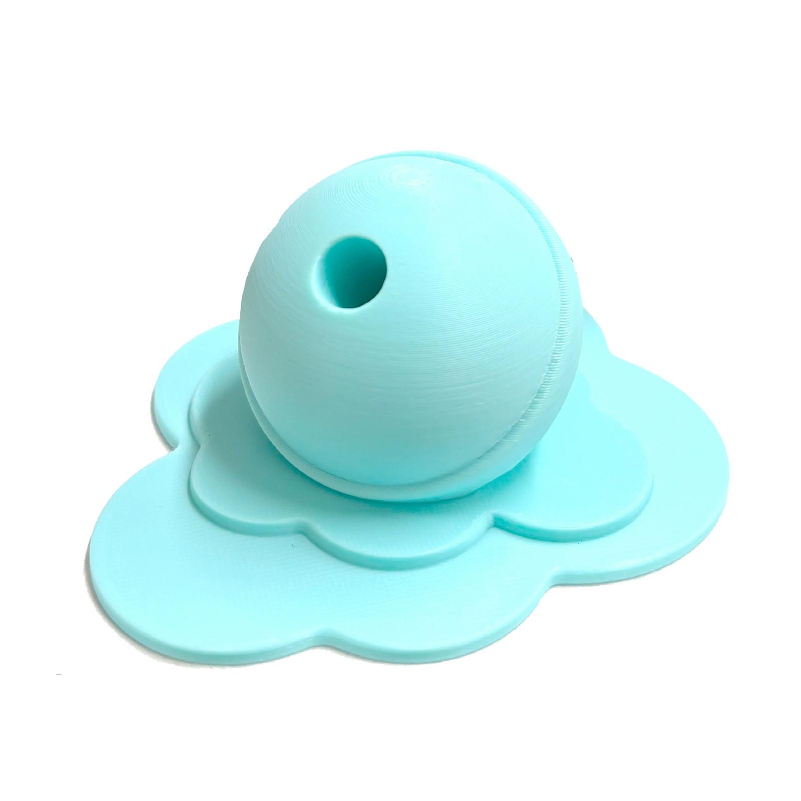 

Melting Lollipop Storage Rack, Pen Holder Holder Holder One Size ціан