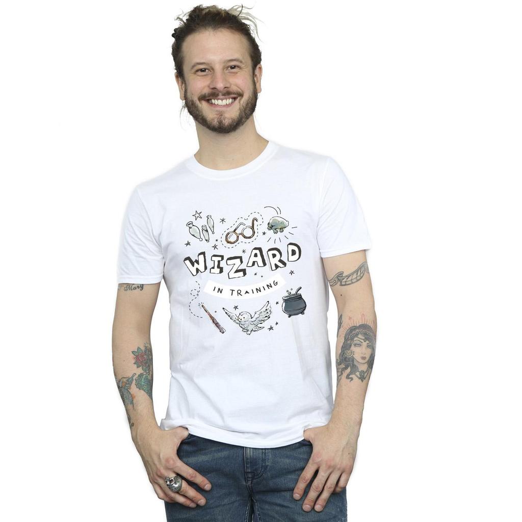 HARRY POTTER Mens Wizard In Training T-Shirt