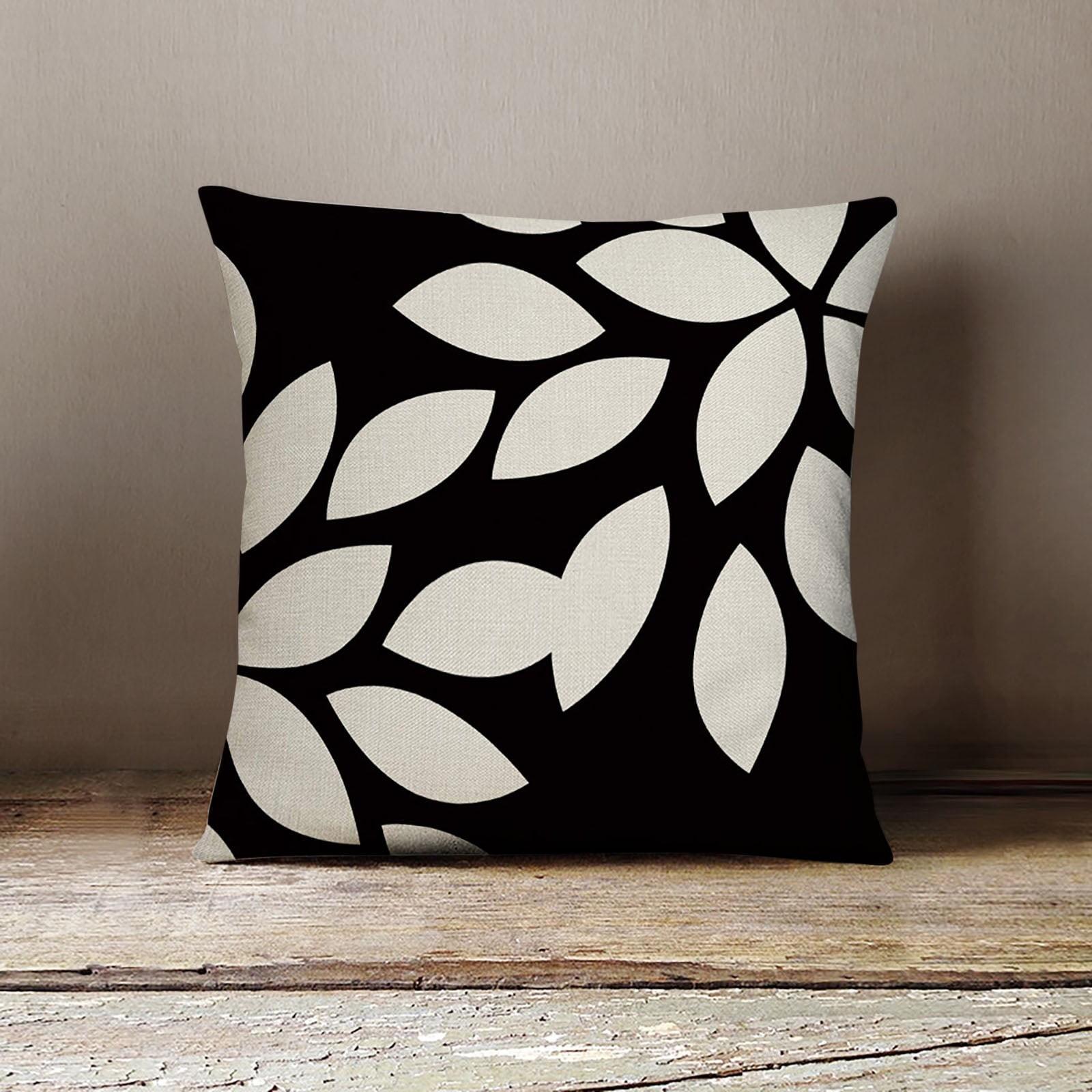 

Black White Waterproof Hugging Pillow Household Design Pattern Sand Pillow One Size
