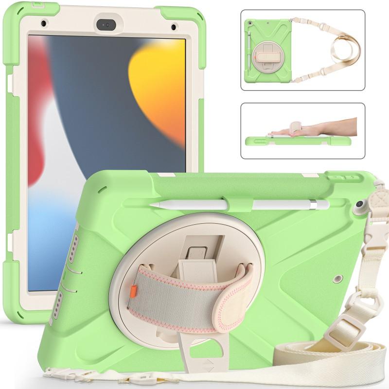 10.2 Inch IPad Air 10th Gen Silicone Case With Full Coverage Kickstand Shockproof Anti-Fingerprint Multiple Colors